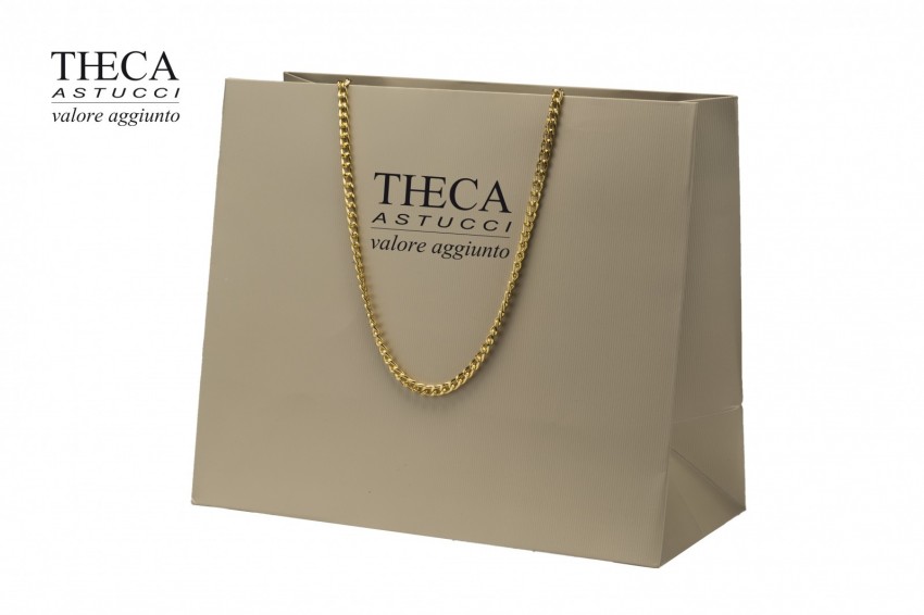 Shopper per gioielleria Shopper carta lusso Buste personalizzabili Chain Chain shopper per …