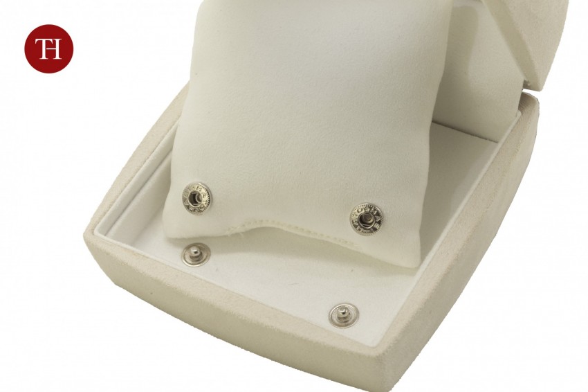 Confetto presentation box for bangle and pendant 110x110x70 cream - CON8651 - Photo 5