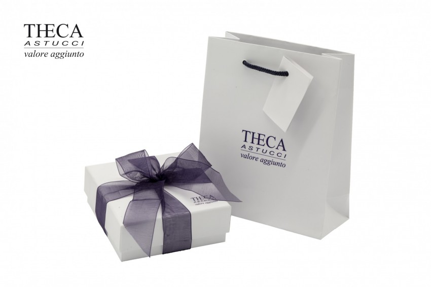 Monete basic astuccio e shopper per moneta 95x95x39 bianco - MON1650 - Foto 2