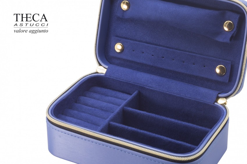 Prezioso zipped jewellery box 141x88x54 - pre1844 - photo 2
