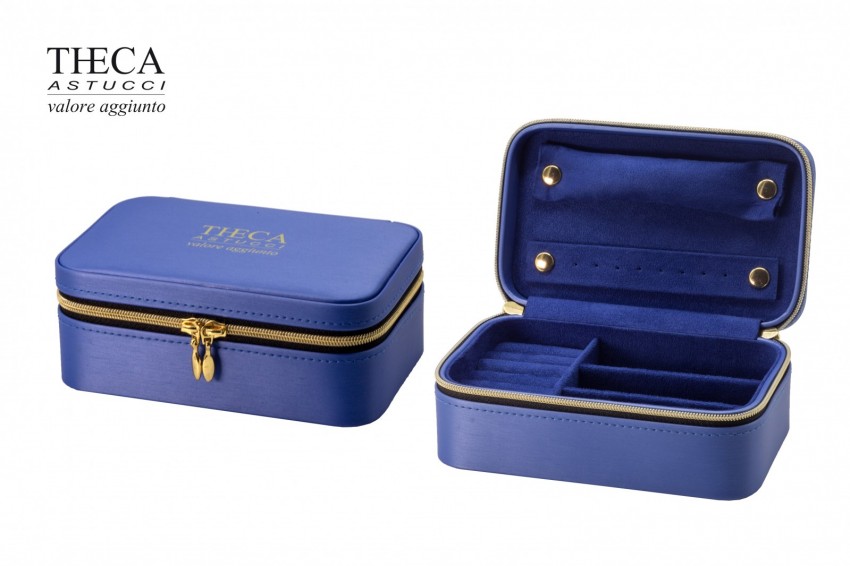 Prezioso zipped jewellery box 141x88x54 - PRE1844 - PHOTO 1