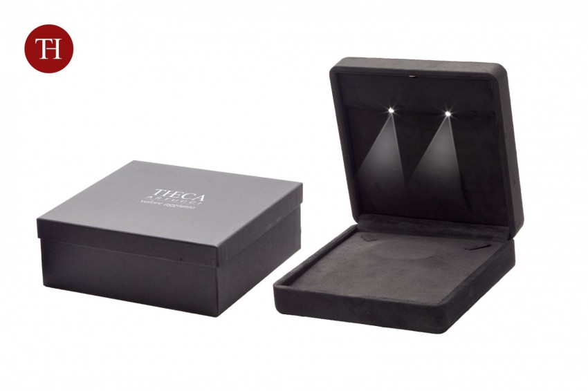 Divani presentation box for necklace with led light 180x800x66 black - DIV4810 - Photo 2