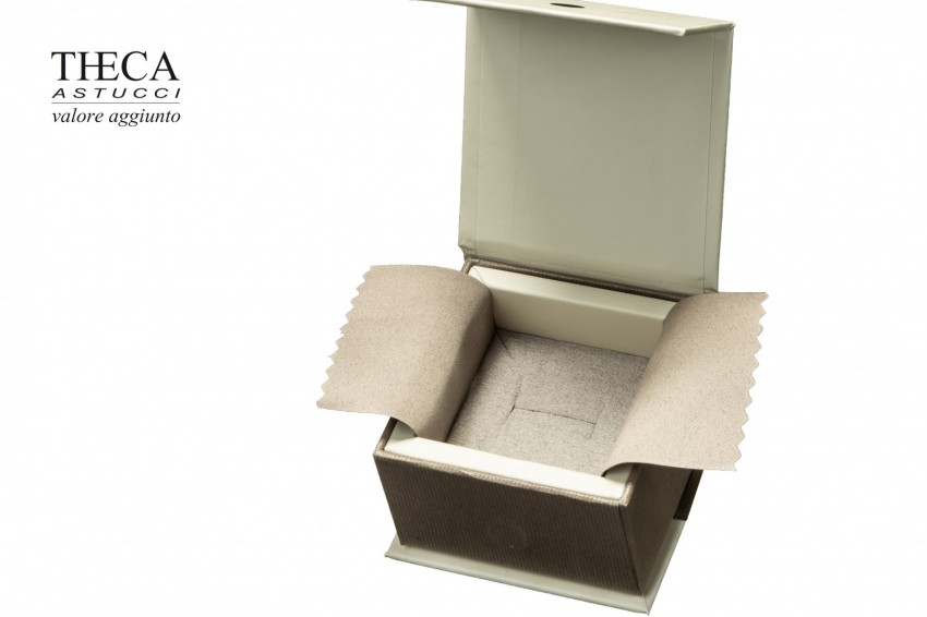Aliza presentation box for ring universal with gift bag 65x65x40 - ALI1251 - Photo 2