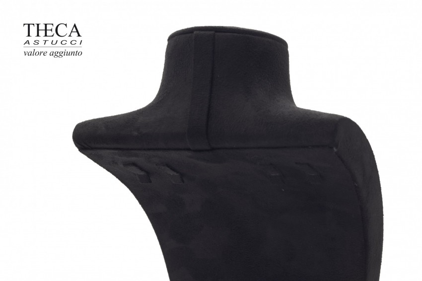 Bella busto espositore per collana 140x110x250 nero - BEL4710 - Foto 3