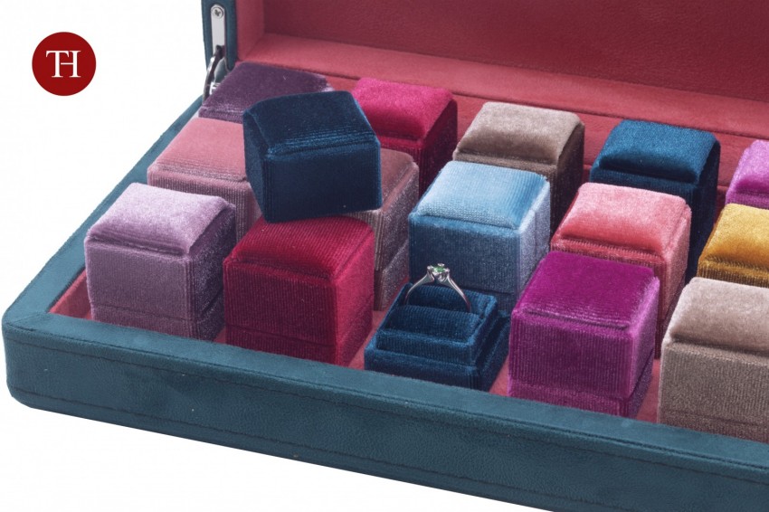 Brillante lux marmotta con spazi per 15 astucci 244x160x60 ottanio - GEJ9760 - Foto 2