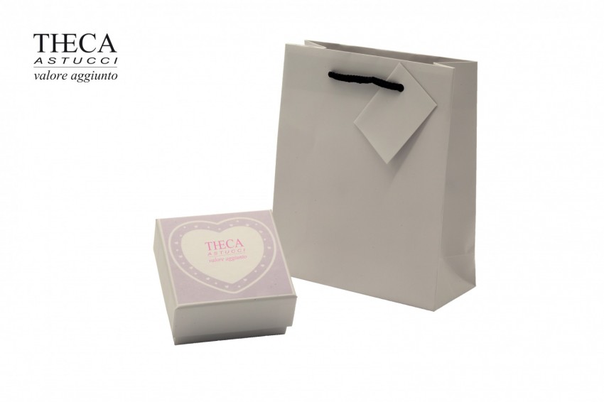 Bimbi cuore presentation box with gift bag for baby-girl 55x55x39 pink - BIR1226 - Photo 1