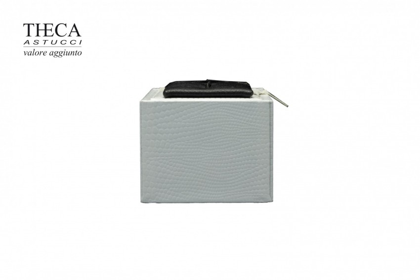 Gentleman astuccio per gemelli camicia - ferma cravatta 84x44x34 bianco - UOM6250 - Foto 4
