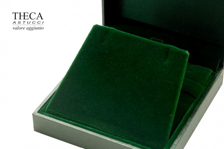 Theca british style presentation box for pendant 88x92x29 green - THV1660 - Photo 4