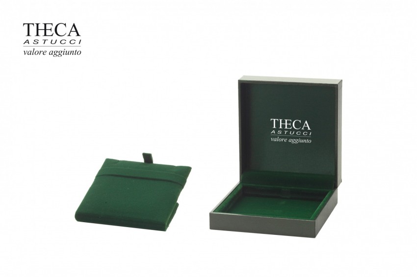 Theca british style presentation box for pendant 88x92x29 green - THV1660 - Photo 2