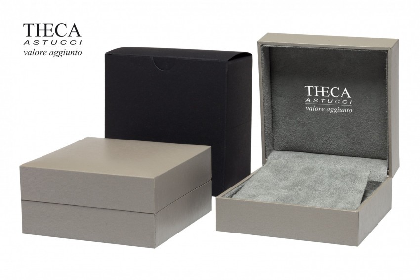 Presentation boxes Premium presentation boxes Eternelle Eternelle presentation box for earrings pendant 105x105x51 grey