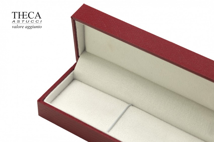 Theca lusso scatola bracciale 220x45x35 rosso - R348120 - Foto 3