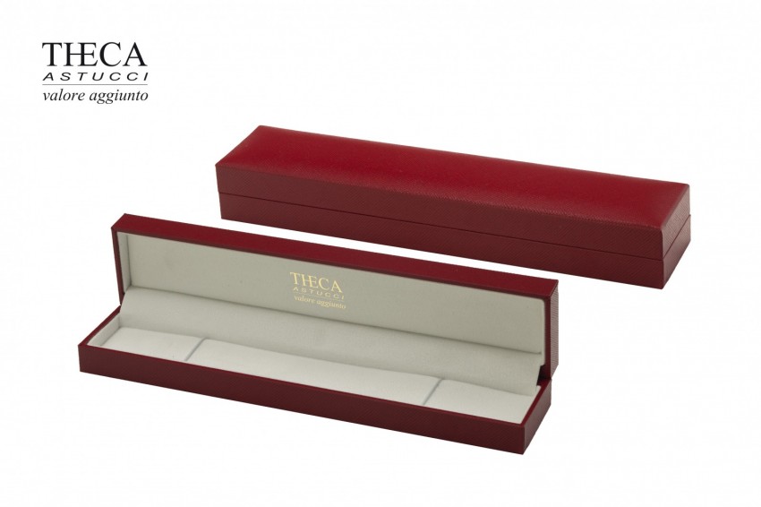 Theca lusso scatola bracciale 220x45x35 rosso - R348120 - Foto 2
