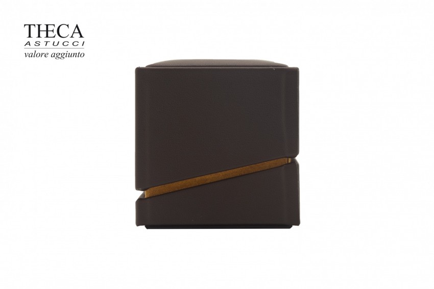 Maldive presentation box for ring earrings 70x70x70 brown - M650570 - Photo 6