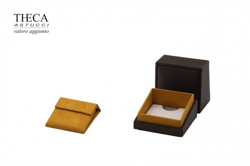 Maldive presentation box for ring earrings 70x70x70 brown - M650570 - Photo 4