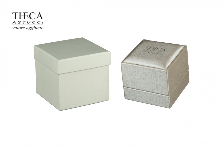 Atlas presentation box for ring earring 65x67x55 cream - ATA0351 - Photo 4