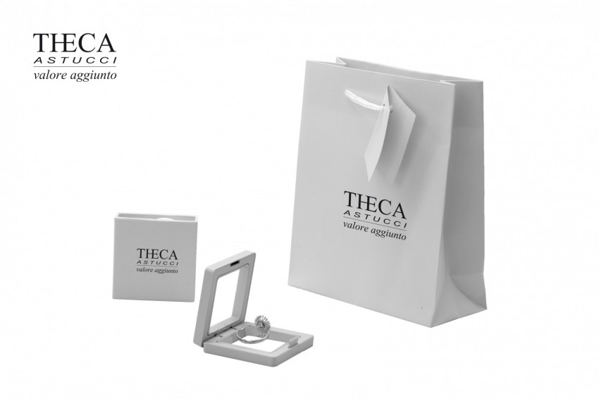Pocket presentation box with gift bag universal 55x55x18 white - POK1450 - Photo 2