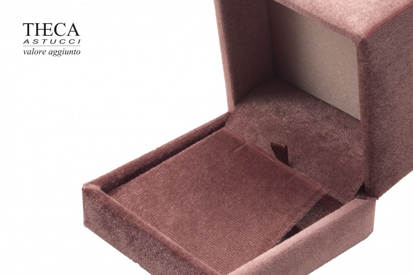 Brillante classic astuccio per pendente orecchini 90x87x62 cipria - BRC3753 - Foto 5
