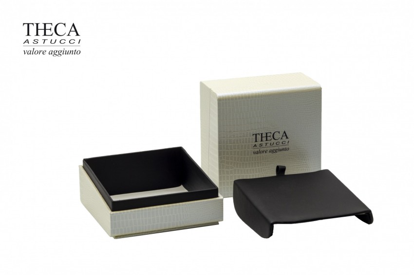 Blenda presentation box for errings pendant 100x100x60 ivory - BLE3751 - Photo 2