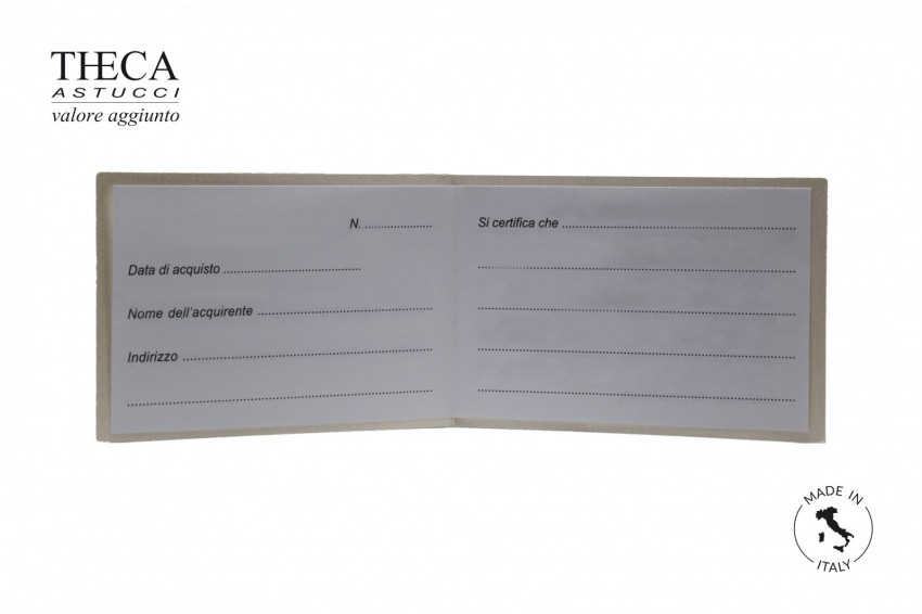 Certificati di garanzia per gioielli 100x65 - 5380500 - Foto 3