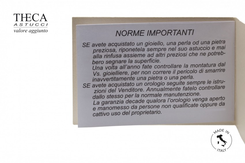 Certificati di garanzia per gioielli 100x65 - 5380500 - Foto 4