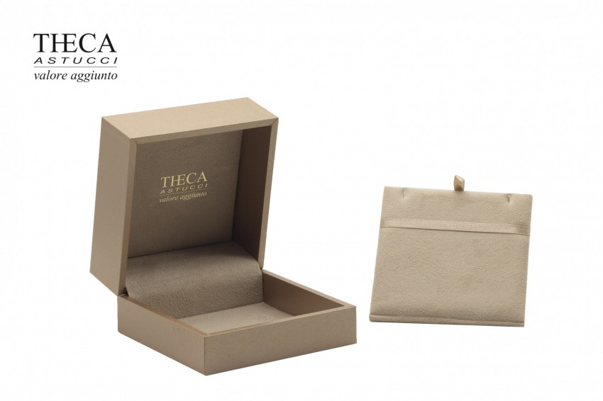 Cristallo gold presentation box for pendant earrings 109x109x63 - CRI3775 - Photo 3