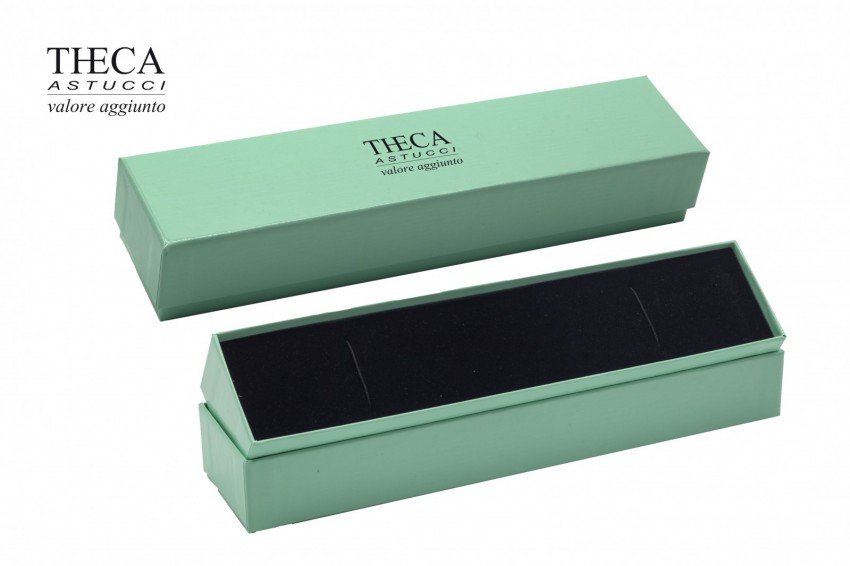 Presentation boxes Cardboard presentation boxes Aqua Acqua presentation box for bracelet 240x55x35(25) green