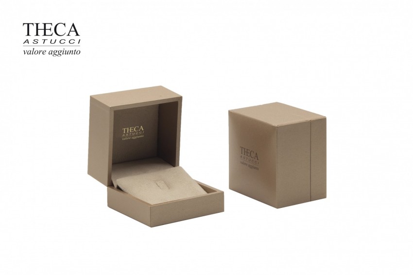 Cristallo gold astuccio per anello orecchini 78x78x58 - CRI0575 - Foto 1