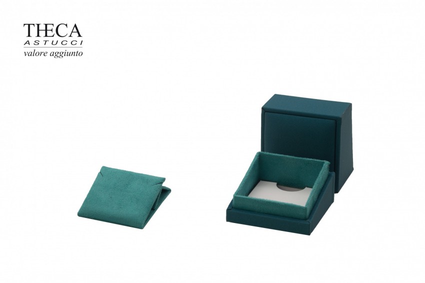 Maldive scatola per anello orecchini 70x70x70 blu - M650540 - Foto 5