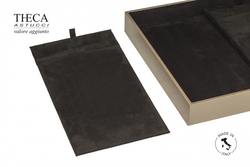Chloe vassoio per gioielli 3 collane mobili 121x220 mm 376x226x33 - CHL4600 - Foto 3