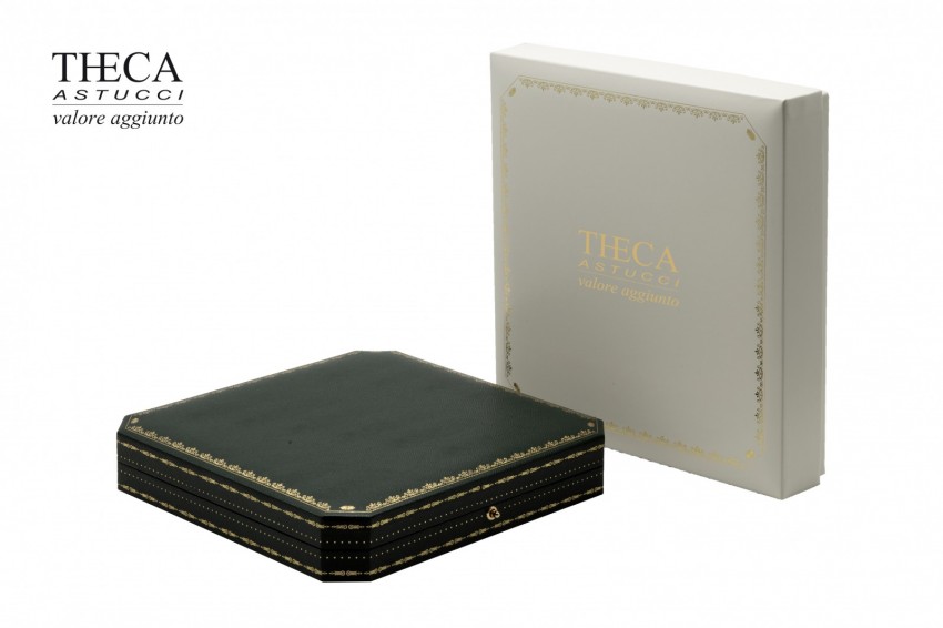 Oxford astuccio per collana 180x185x30 verde - 7084860 - Foto 1