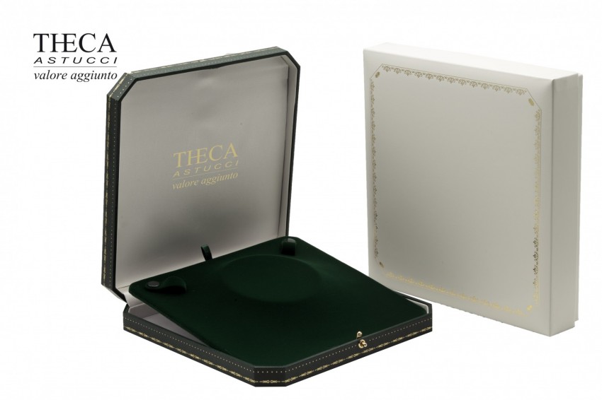 Oxford astuccio per collana 180x185x30 verde - 7084860 - Foto 2