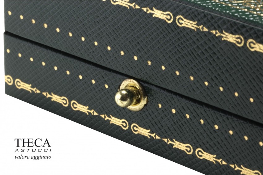 Oxford astuccio per collana 180x185x30 verde - 7084860 - Foto 3