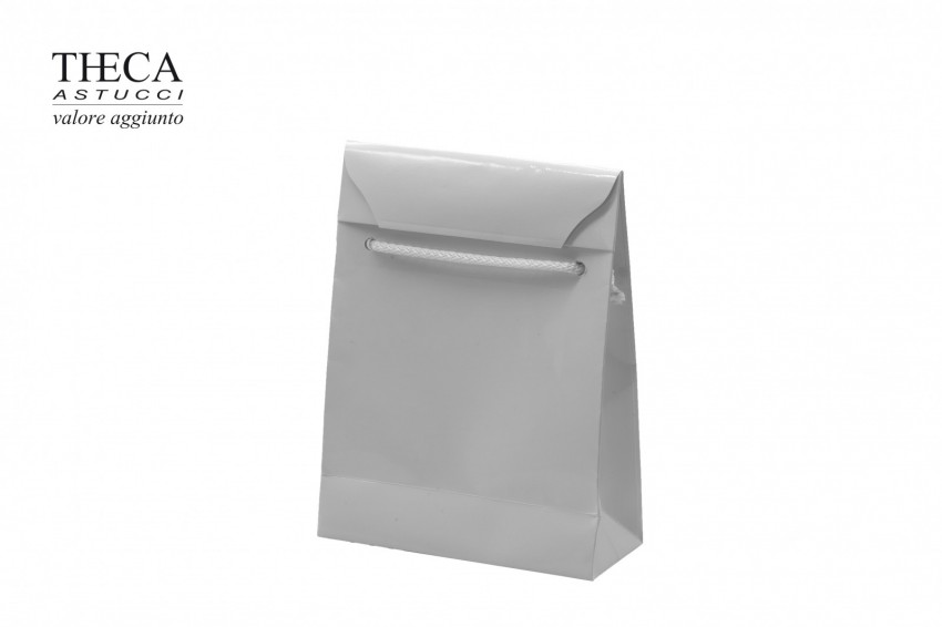 Wedding bags di lusso con chiusura 17+7x22 bianco - WEB1700 - Foto 2