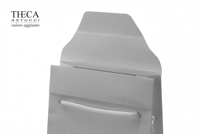 Wedding bags di lusso con chiusura 17+7x22 bianco - WEB1700 - Foto 3