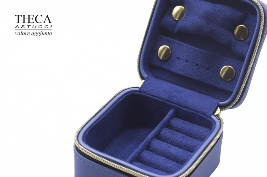 Prezioso zipped jewellery box 68x68x45 - PRE1444 - Photo 2