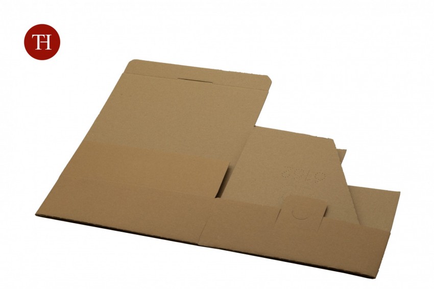 Robusta corrugated postal box 225x225x75mm - SCAR700 - Photo 3