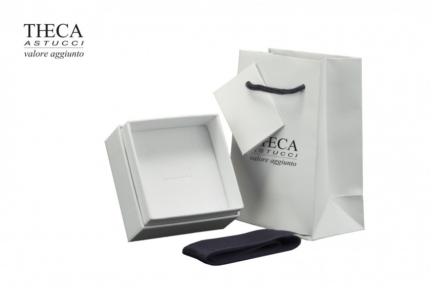 Diamante basic astuccio e shopper per orecchini 75x75x43 - 63N1455 - Foto 2