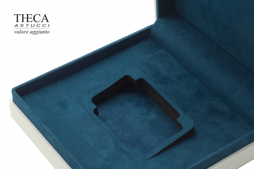 Astuccio per diamanti con sede per un blister 160x160x60 bianco - ITA9150 - Foto 2