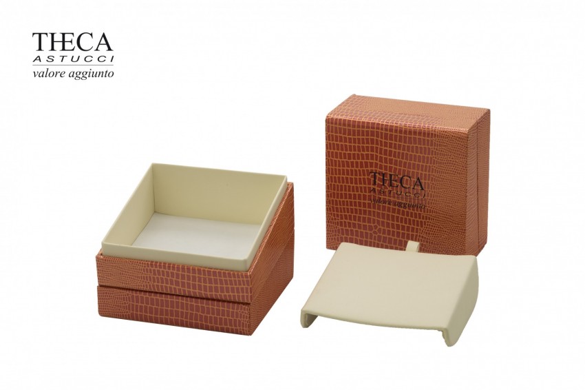 Luna presentation box for errings pendant 100x100x60 orange - BLE3725 - Photo 2