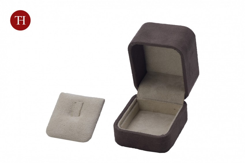 Vesuvio presentation box for ring 50x58x45 lt. brown - VES0375 - Photo 2