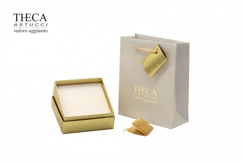 Diamante metal presentation box with gift box for pendant 91x91x41 - DIM1680 - Photo 2