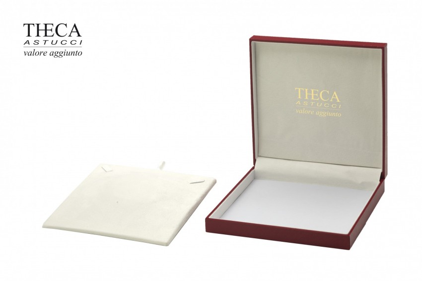 Theca lusso presentation box for necklace 159x159x37 red - R344720 - Photo 3