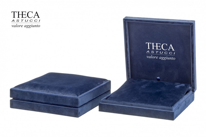 Presentation boxes Luxury presentation boxes Onice Onice presentation box for necklace 192x195x48 navy