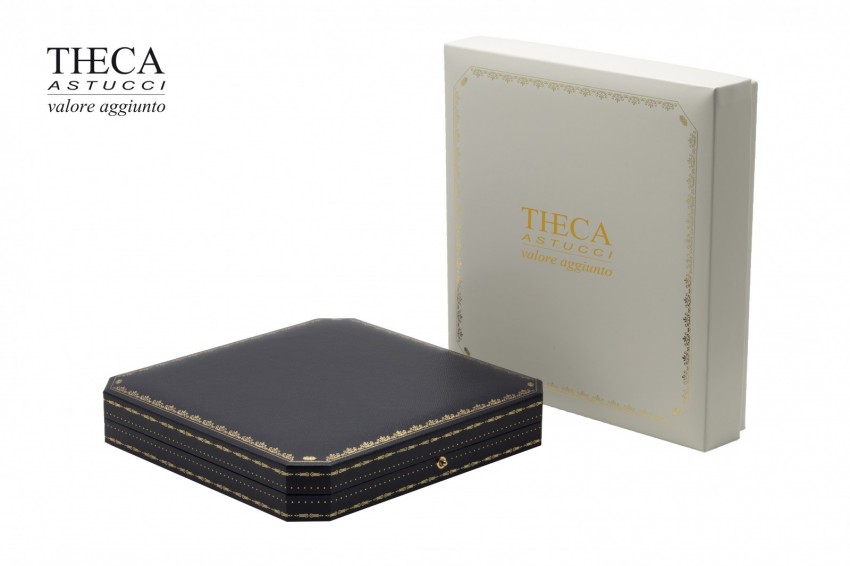 Oxford astuccio per collana 180x185x30 blu - 7084840 - Foto 1
