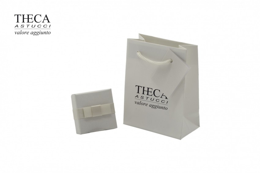 Presentation boxes Gift bags and boxes Fiocco Fiocco persentation box with gift bag for earring &hellip;