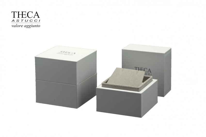 Cubo astuccio per orecchini pendente 75x75x76 bianco - CUB3550 - Foto 1