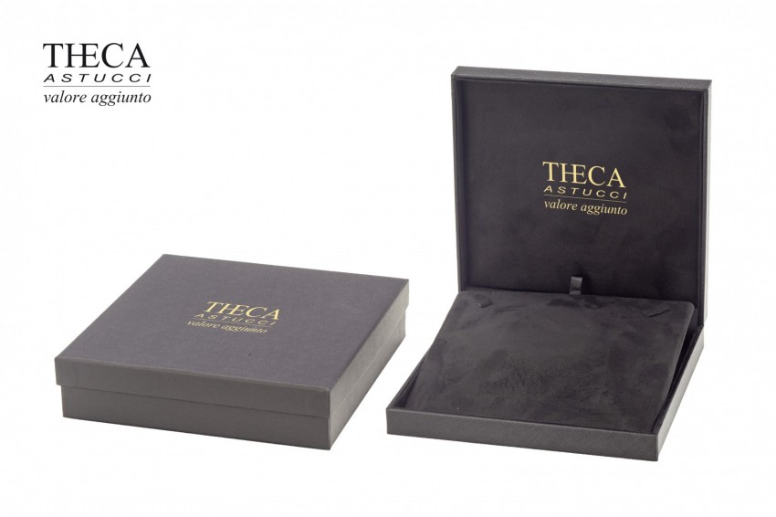 Theca lusso presentation box for necklace 159x159x37 black - R344710 - Photo 1