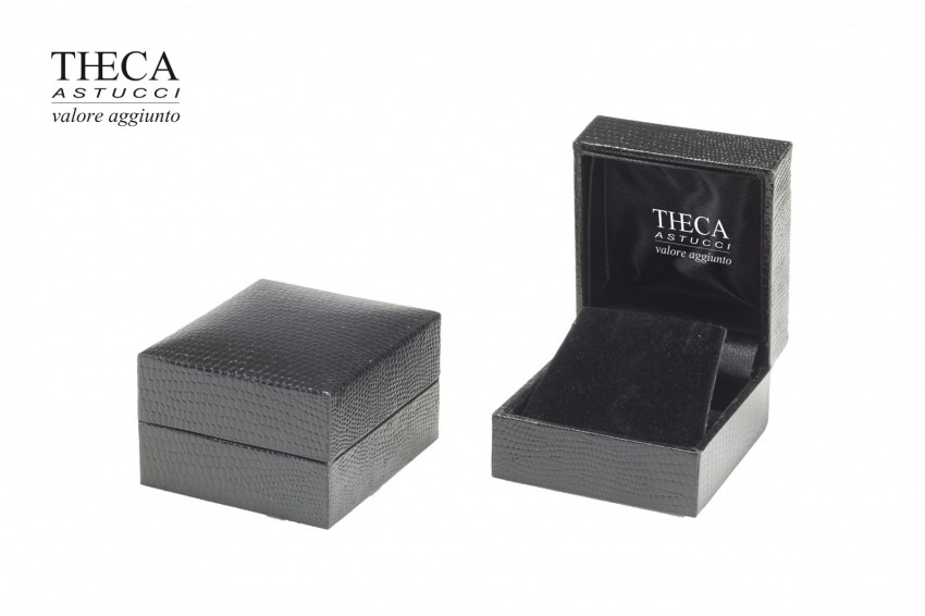 Astucci per gioielli Astucci rivestiti Theca black Theca black astuccio per orecchini 47x52x31 …