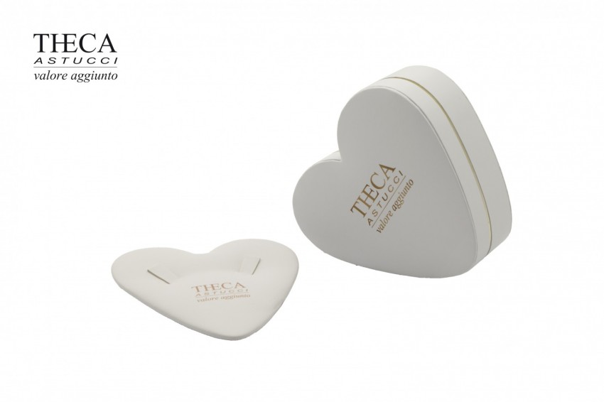 Forever wedding rings box 90x90x50 white / gold - OTO6350 - Photo 2