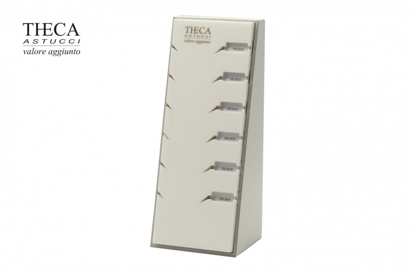 Milena tag collection display 6 pendant 88x73x215 silver - QKT3850 - Photo 1